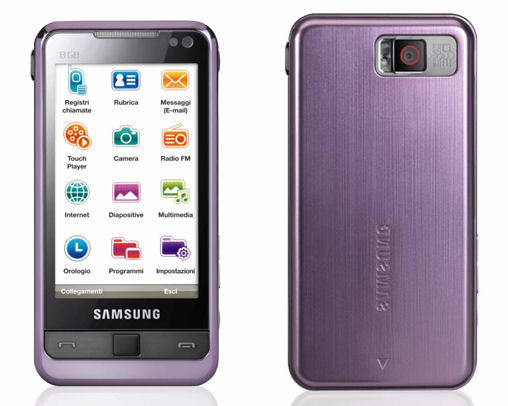 Samsung-omnia-vijolična