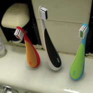 Stand-up-toothbrush