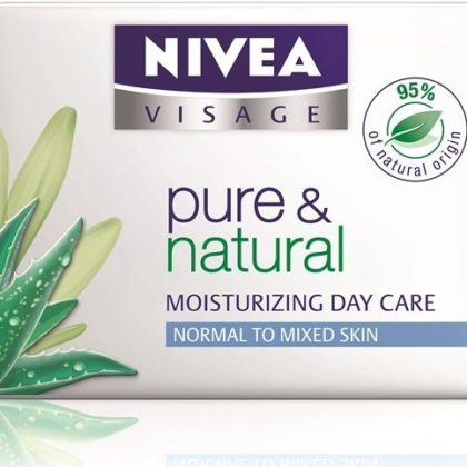 nivea-pure-natural-krema-skatla