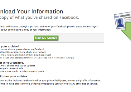 facebook-download-personal-information