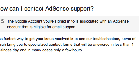 adsense-email-support-yes