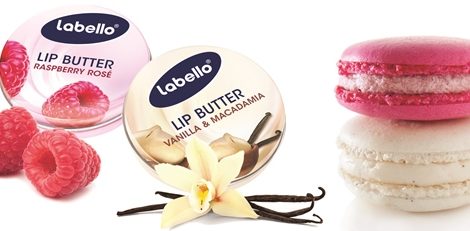 Labello Lip Butter malina in vanilija z makroni