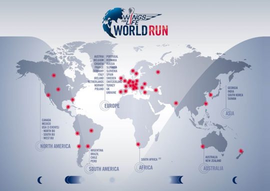 Wings for Life World Run_map