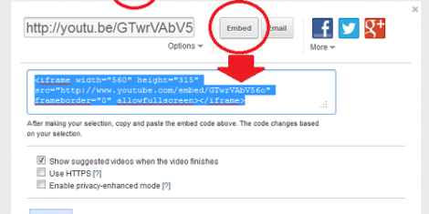 embed-youtube-video