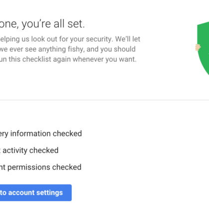google-Security-Checkup