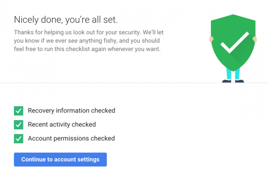 google-Security-Checkup