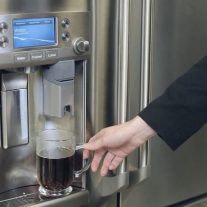 ge-refrigerator-keurig-coffee-brewer