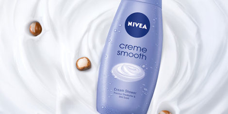 NIVEA Creme Smooth gel za tusiranje s karitejevim maslom