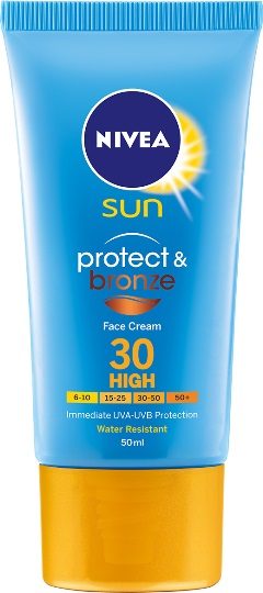 NIVEA Sun_ProtectBronze Face Cream_50ml