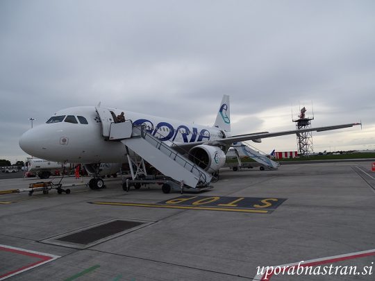 Airbus A319-100 (S5-AAX)