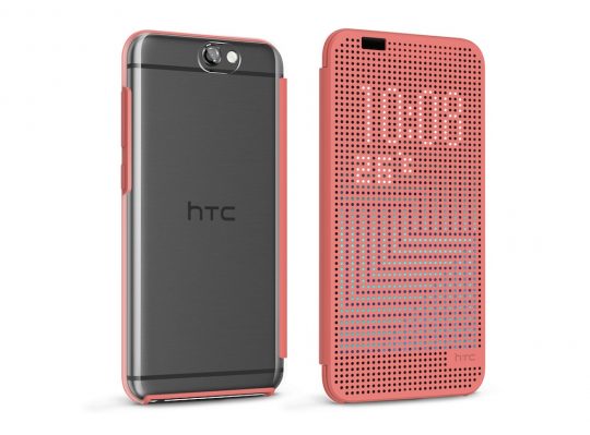 HTC One A9_Dot View II Case_Coral