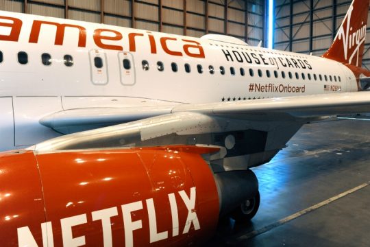 Virgin America Netflix1