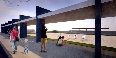 Hipodrom - vzhodna tribuna 1