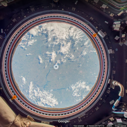 International Space Station Google Street View