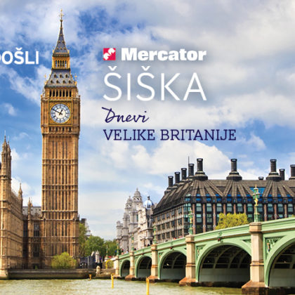 Dnevi Velike Britanije v Mercatorju siska