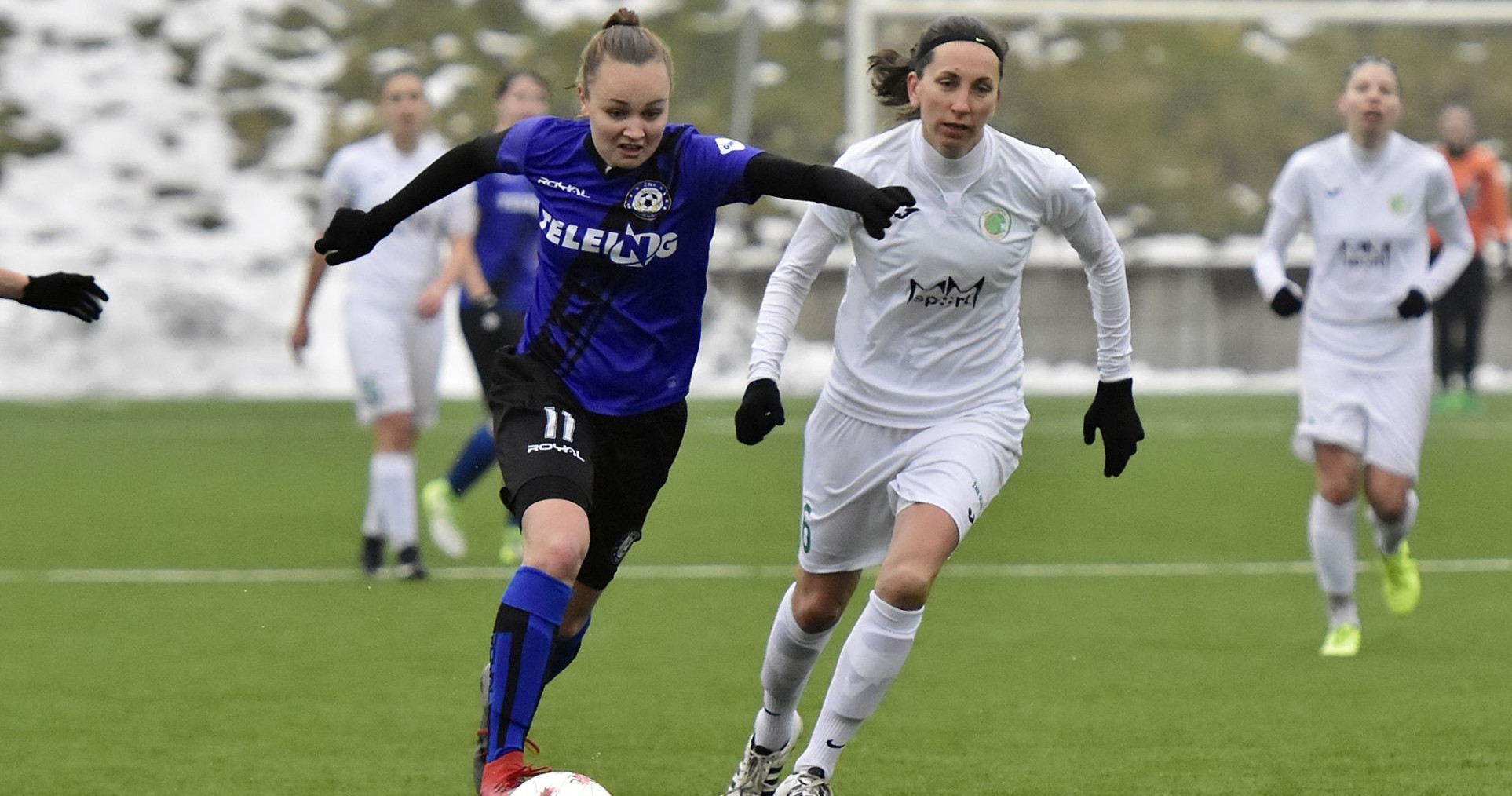 1. Slovenska ženska nogometna liga danes, 15.4.2018 ob 12.30 prvič v