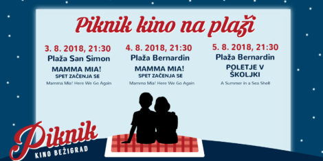 Piknik kino Bezigrad na plazi-FB