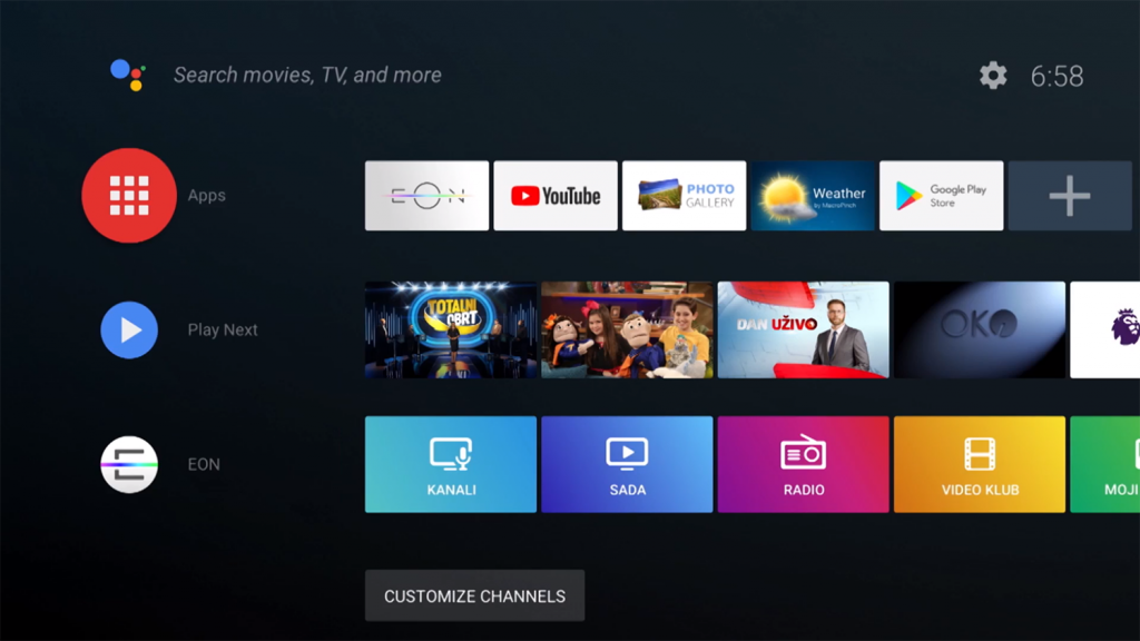 EON Smart Box je nov hibridni STB operaterja Telemach, ki sloni na