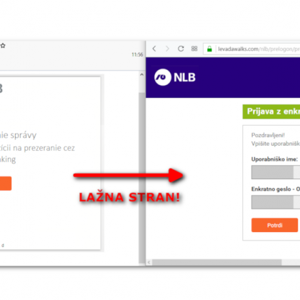 NLB-NLB Klik-phishing zloraba