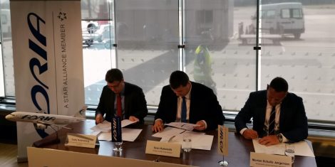 Adria-airways-Northern-Aerotech podpis pogodbe