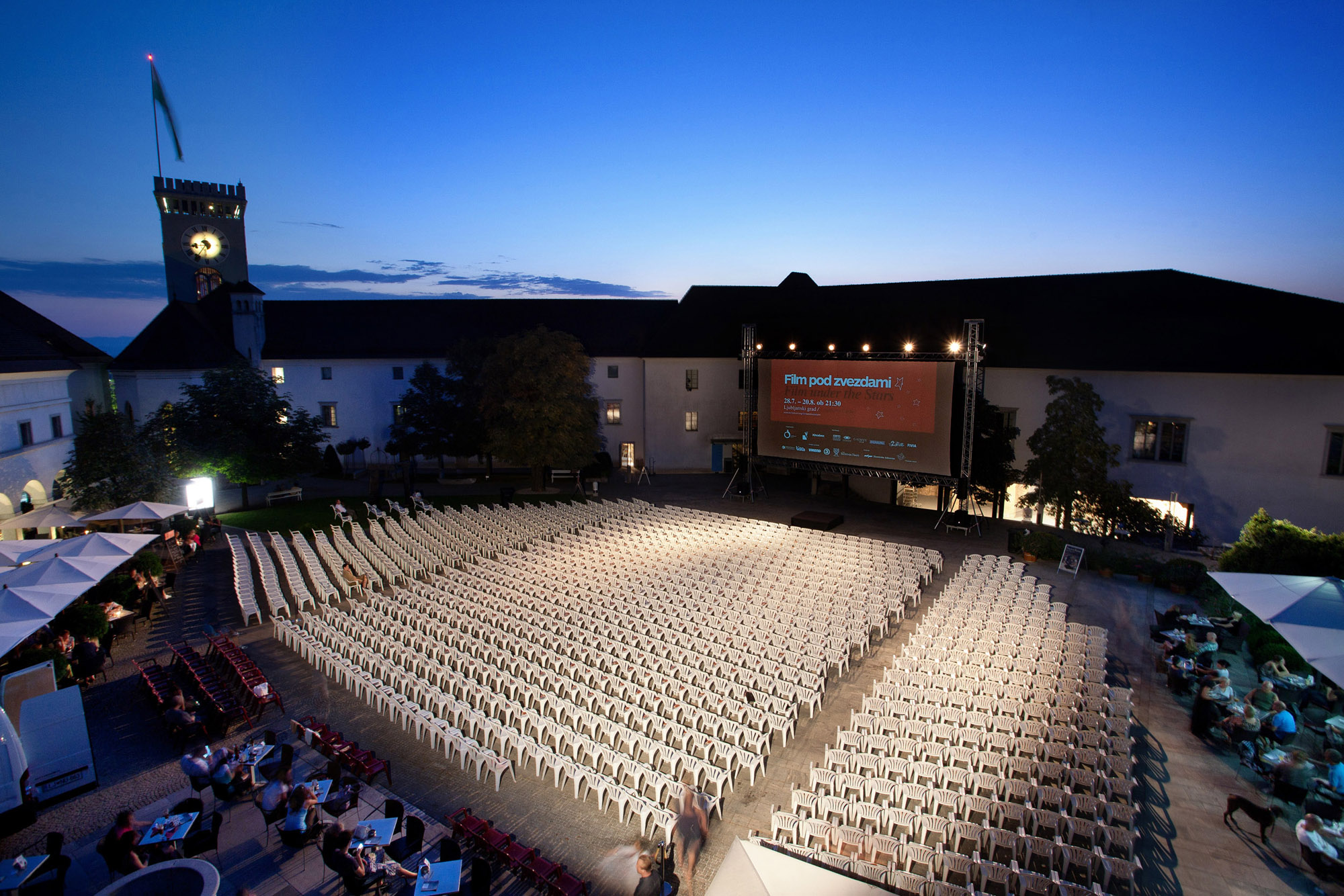 Zaključek Filma pod zvezdami: Vikendova premiera, Ljubljanski grad, 20.8.2011