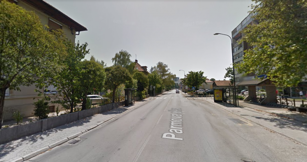 Začela se je celovita prenova Parmove ulice v Ljubljani na odseku med