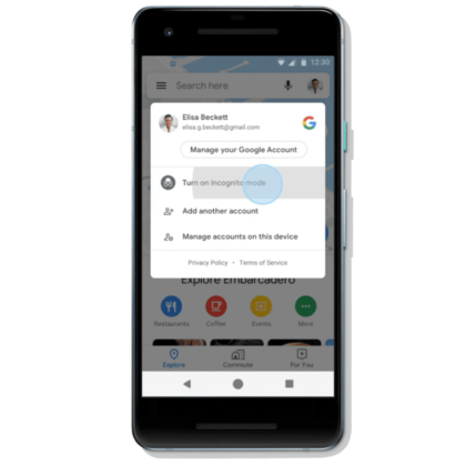 google-maps-Incognito