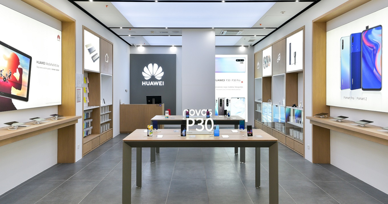 Trgovina Huawei Experience Store Citypark Ljubljana je zdaj uradno