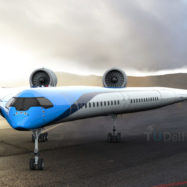 Flying-V-letalo-KLM-plane