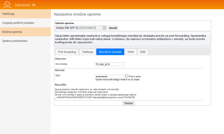 T-2 z Iskratel Innbox Mesh točkami Wi-Fi signal in hiter internet ...