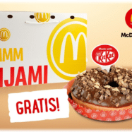 mcdonalds brezplačna dostava kit kat donut mcdelivery wolt ehrana