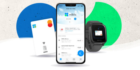 mbills mobilna denarnica mastercard garmin pay fitbit pay