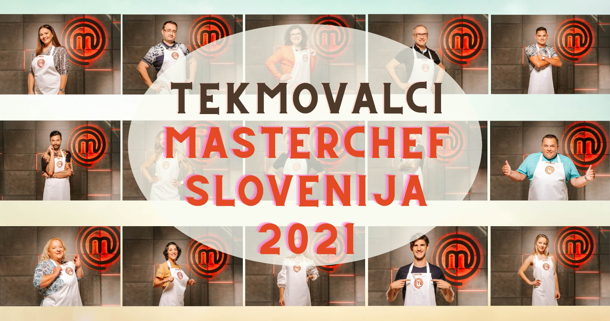 MasterChef Slovenija 2021 tekmovalci Robert Anže, Katarina, Žiga