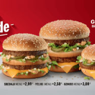 Big Mac legende cena Grand Big Mac Mac Junior Big Mac McDonalds Slovenija