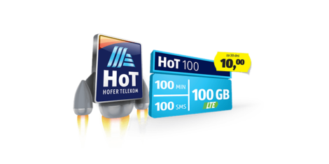 HoT 100 paket Hofer Telekom 2021