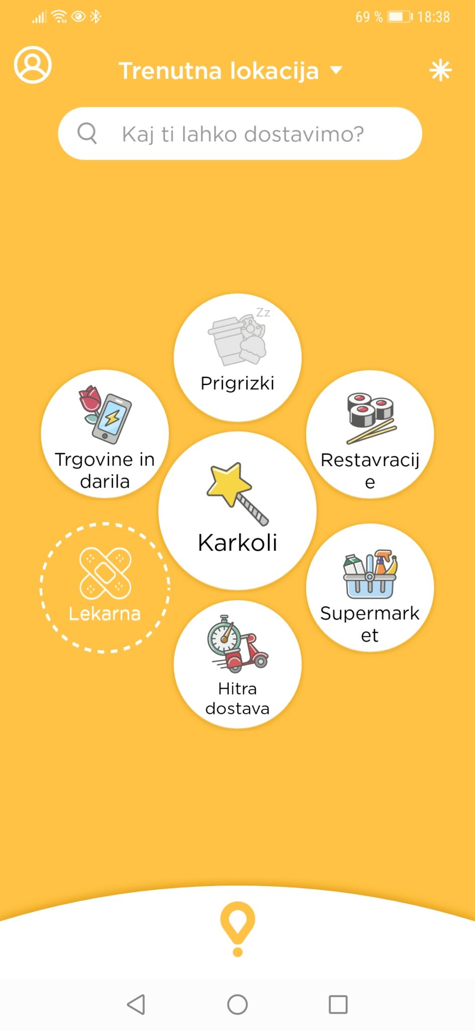 Glovo koda za popust 15€ 1YLAAZ6 Glovo Slovenija promo koda za