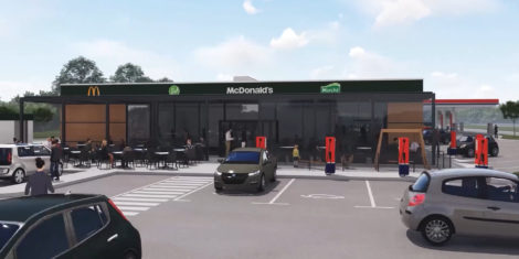 McDonald's Barje McDrive južna obvoznica jug in sever