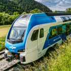 Dvonadstropni vlak Stadler KISS Slovenske železnice SŽ 313 318