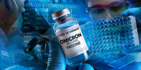 Hand,With,Vial,For,Vaccination,For,Coronavirus,Omicron,Virus,And