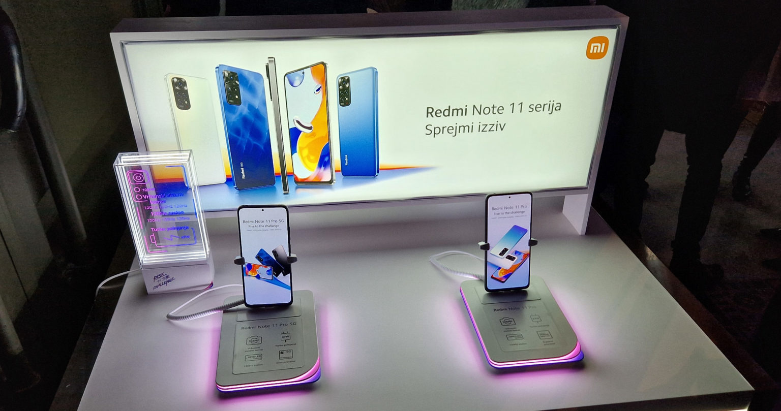 Xiaomi Redmi Note 11 Pro 5G cena Slovenija / Začetek prodaje telefonov ...
