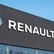 Car,Dealership,Of,The,French,Automobile,Corporation,Renault,,Outside.,Building