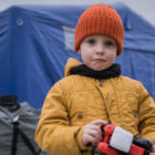 SES Slovenija in Unicef pomoč Ukrajina Citypark Aleja Europark