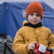 SES Slovenija in Unicef pomoč Ukrajina Citypark Aleja Europark