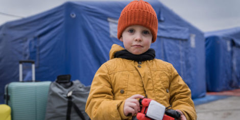 SES Slovenija in Unicef pomoč Ukrajina Citypark Aleja Europark