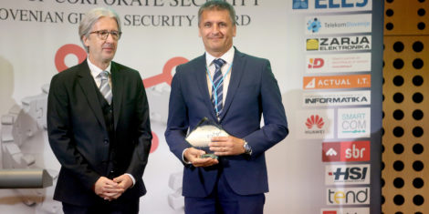 Operativni center kibernetske varnosti Telekoma Slovenije nagrada za najbolj inovativno varnostno rešitev