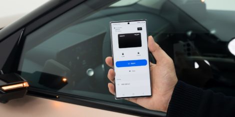 Samsung Galaxy UWB digitalni ključ avtomobil