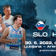 Košarka Slovenija Hrvaška 30.6.2022 v živo Sport Klub 1