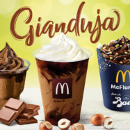 Sladoled gianduja Baci McSundae McFlurry McDonald's Slovenija
