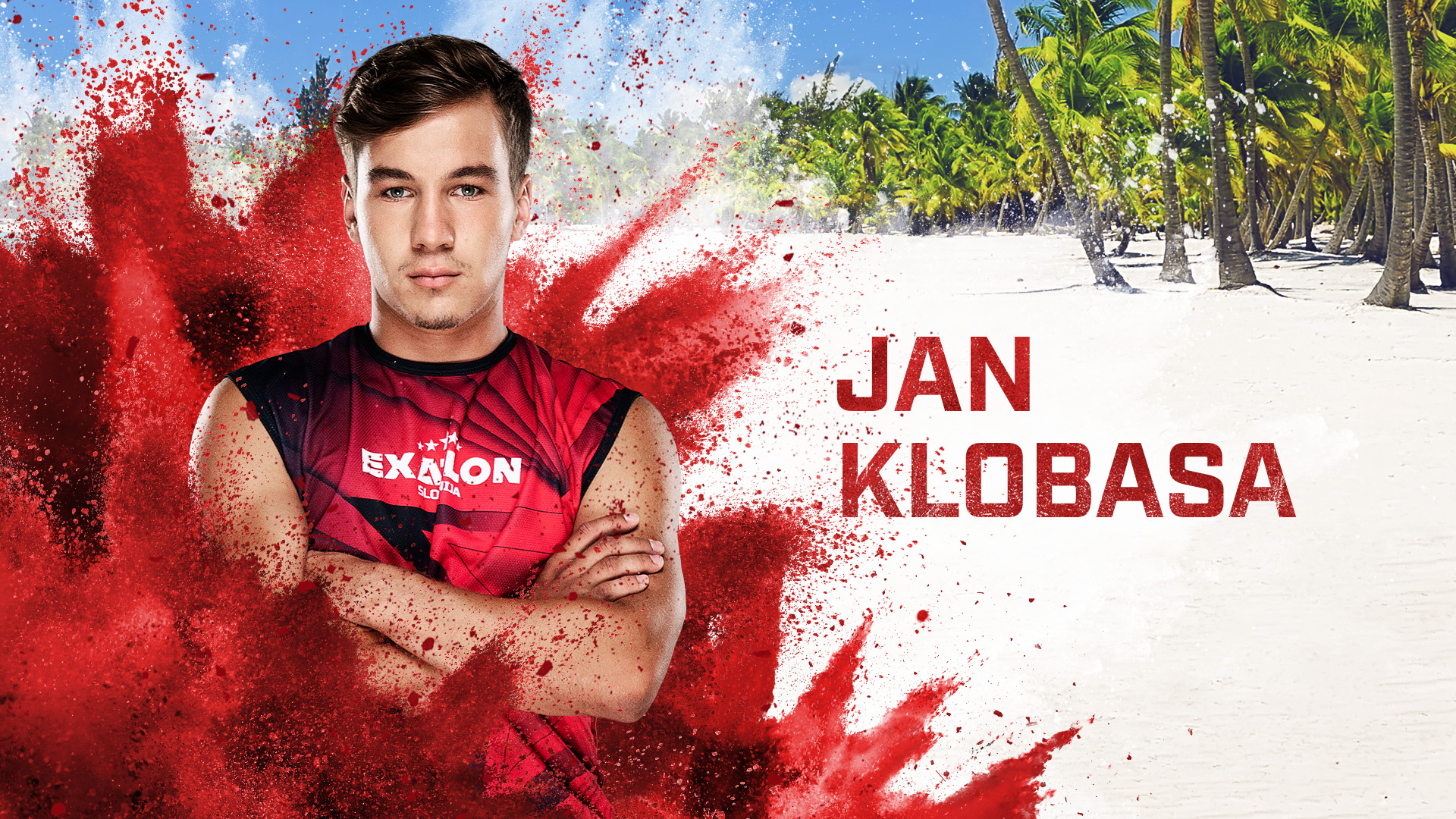 Exatlon 2022 tekmovalci rdeča ekipa Manca Šepetevc, Timotej Nuč, Teja ...