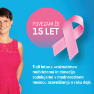 Telekom Slovenije Samsung donacija Europa Donna